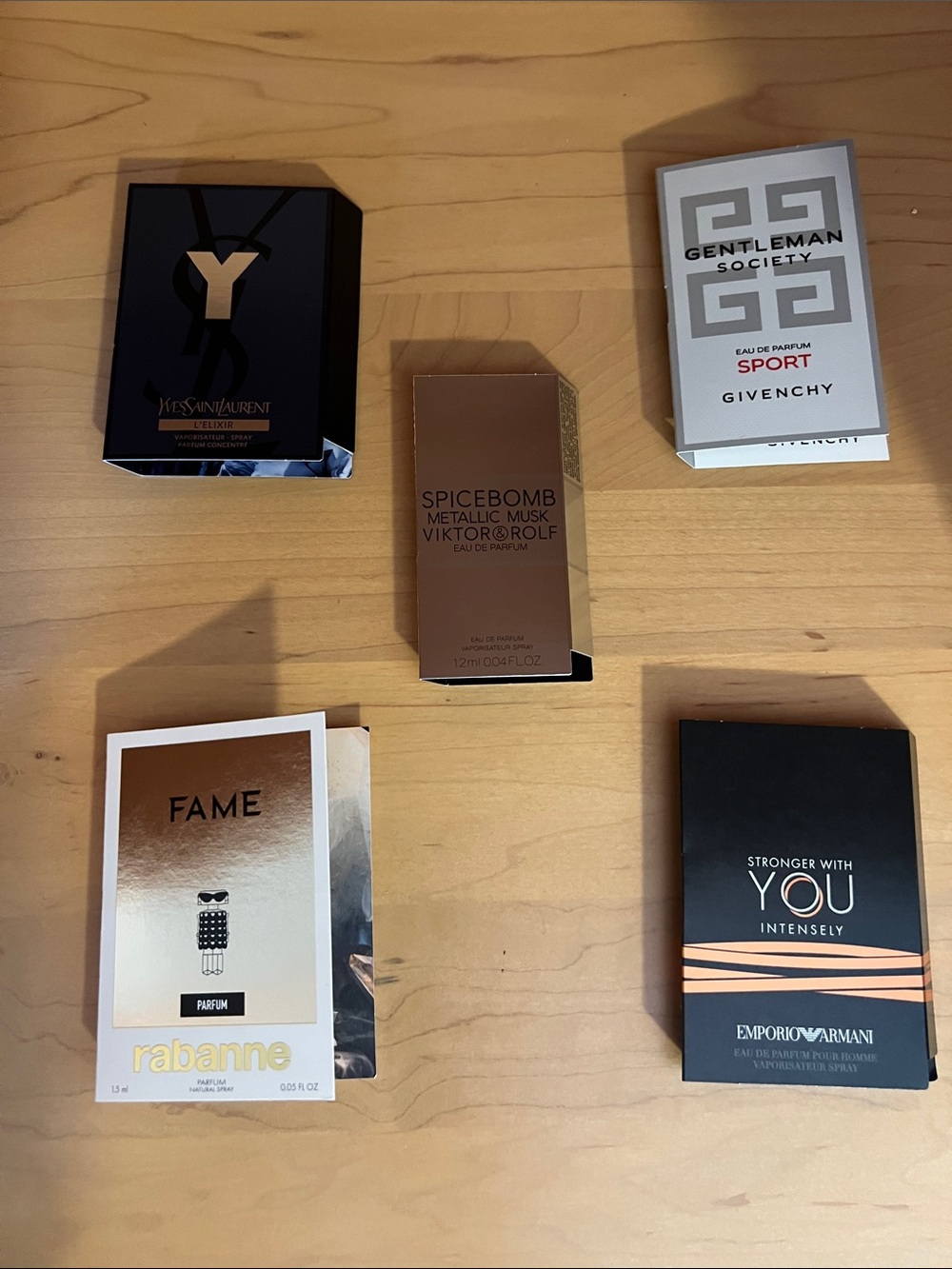 Assorted Designer Fragrance Samples